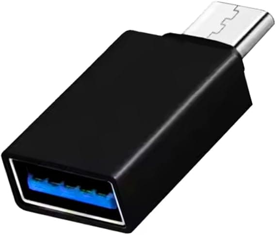 Adaptador USB-C para USB-A OTG: compatível com iPhone/Android, R$16,14