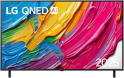 LG QNED80 55″ 4K com α7 AI Gen8: de R$2.999 por R$2.339 na BF