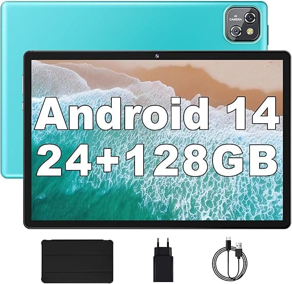 MARVUE Pad M13 com Android 14, 10,1 — 24GB/128GB — R$699,00 na Amazon