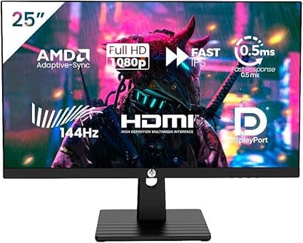 Haiz Monitor Gamer 25” 144 Hz 0,5 ms IPS 1080p com desconto: R$598,99