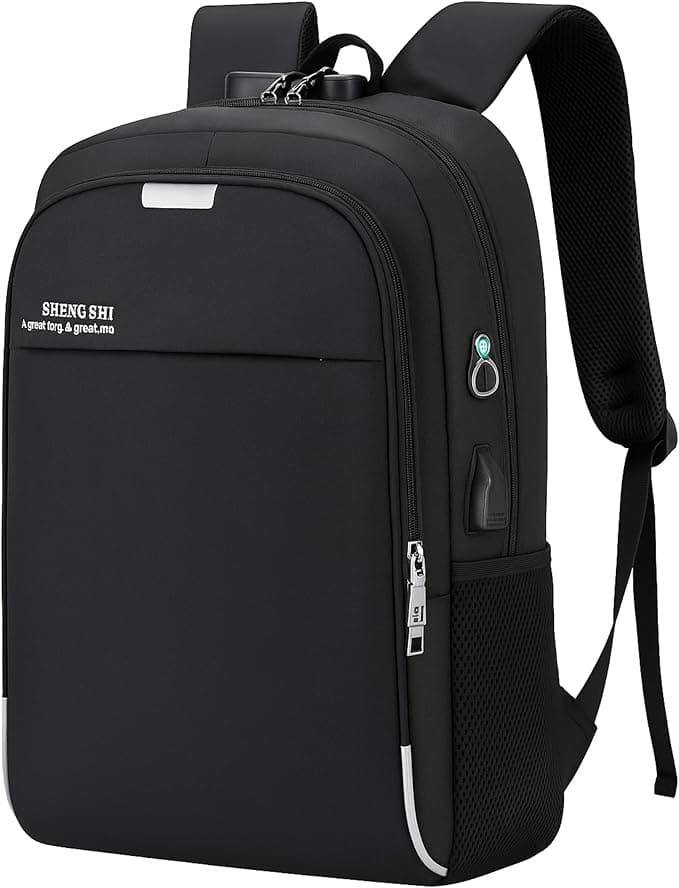 Mochila Executiva Unissex para Notebook 15,6” com USB—R$40,89