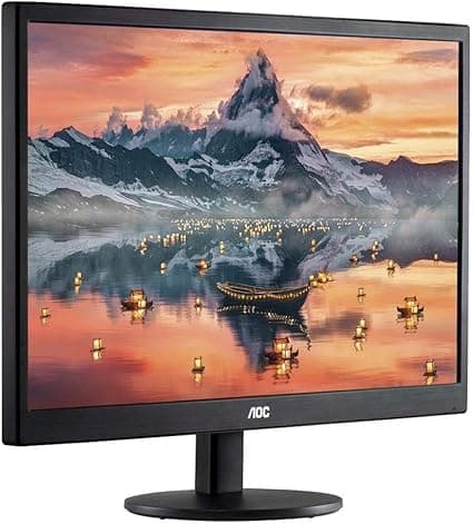 Monitor AoC de 18,5″ LED com VGA/HDMI por R$235,45 na Amazon