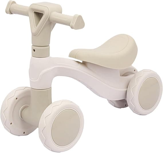 Bicicleta-Andador Zippy Toys 4 Rodas Bege: de R$179,90 por R$90,15