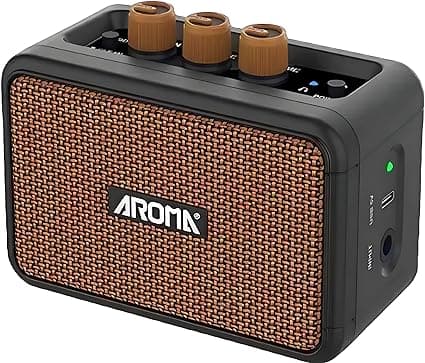 M-VAVE Mini Amp para Guitarra Elétrica: 5W, Bluetooth 5.3, R$135