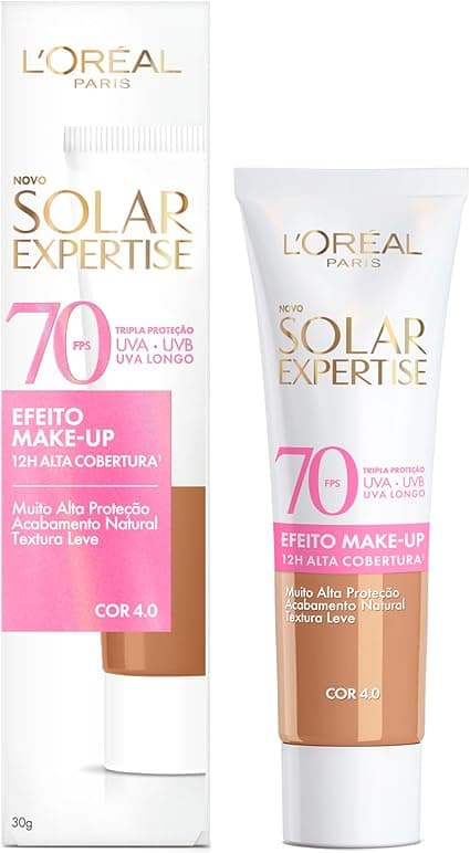 FPS 70 com cor da L’Oréal: 12h de cobertura por R$50,99 na Amazon