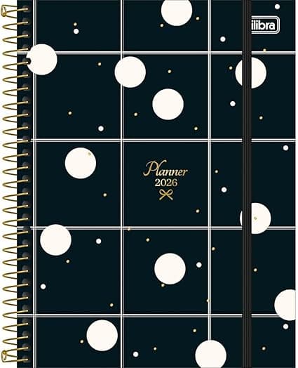 Planner Espiral West Village 2026: preço cai para R$49,58 na Amazon