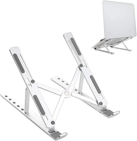Suporte ergonômico em alumínio dobrável: R$21,90 na Amazon