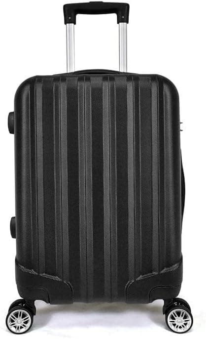 Mala de Bordo ABS Fortt 4 Rodas Preto MAB01-PT: R$148,00 promo Amazon