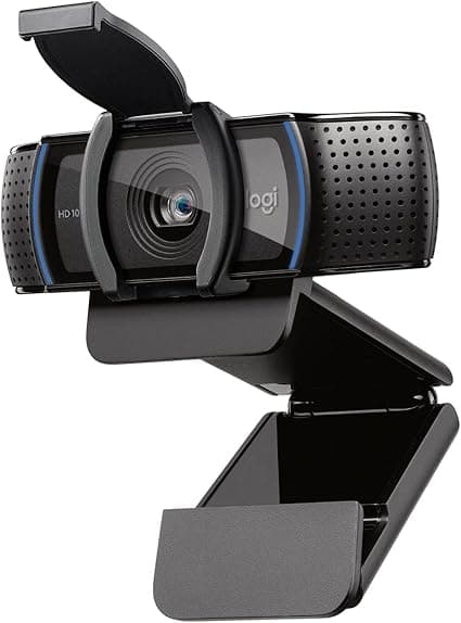 Logitech C920s: Webcam Full HD com microfone, de 433,29 a 409,08
