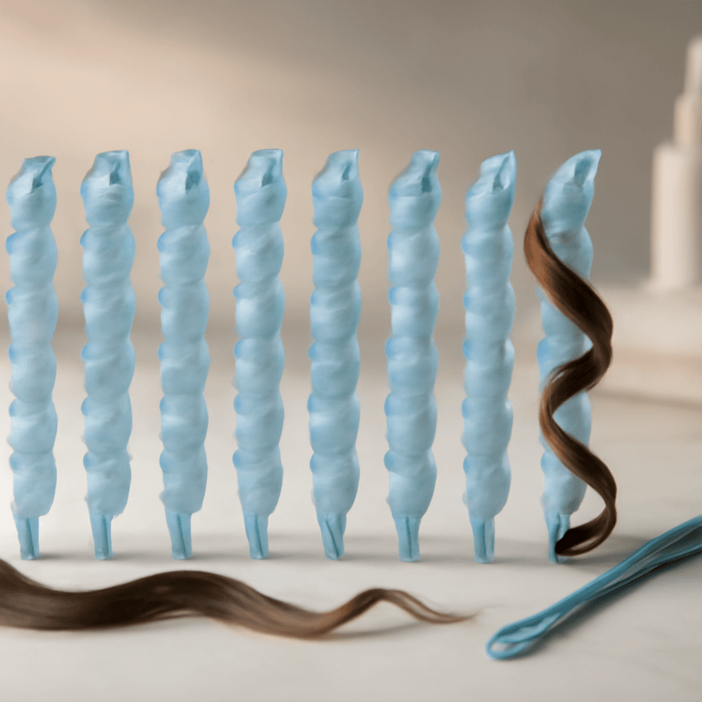 Kit de modeladores espiral que cria cachos naturais e protege os cabelos no dia a dia