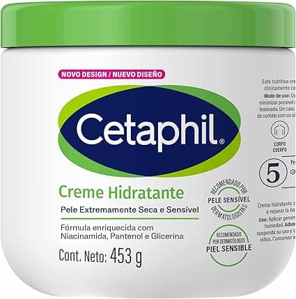 Cetaphil Creme Hidratante 453 g fica R$65,90 na Black Friday da Amazon