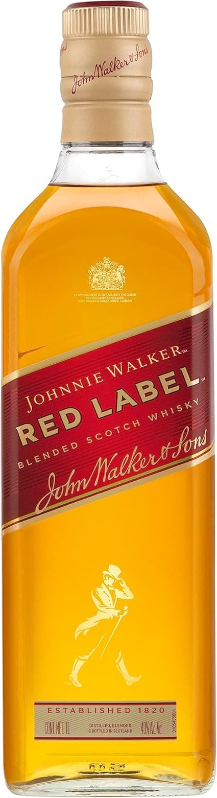 Johnnie Walker Red Label 1L cai para R$73,98 na Black Friday da Amazon