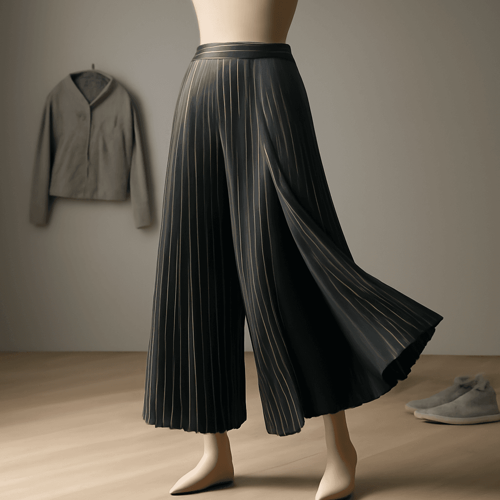 Calça saia plissada com tecnologia speed dry para conforto e estilo diário