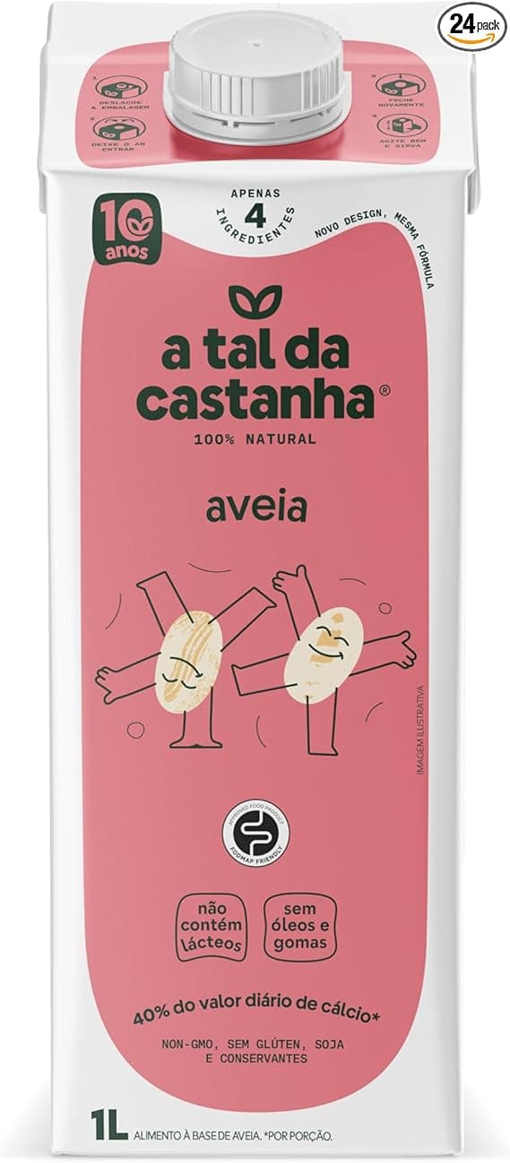 Bebida de Aveia sem Glúten 1L: R$19,50 ou R$17,55/l com assinatura