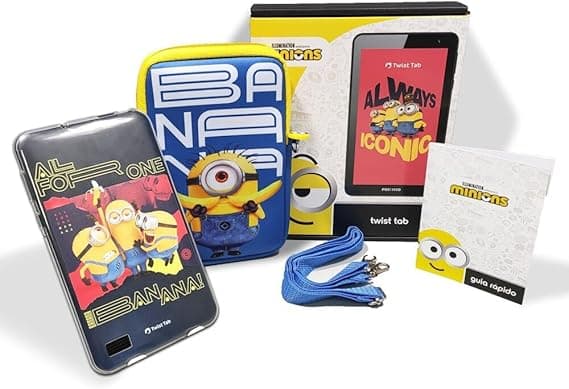 Positivo Twist Tab Minions+ 2GB RAM/64GB, 7” Android Go por R$ 288,56