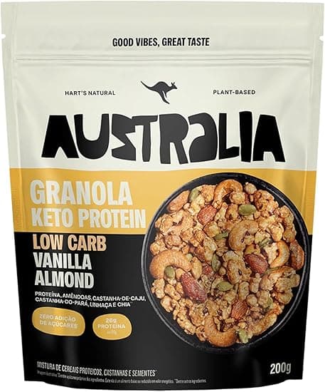 Hart’s Keto Vanilla Almond Crunch 200 g: 39,60 com entrega recorrente