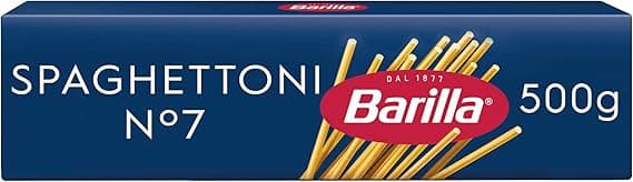 Barilla Spaghettoni N.7 500 g por R$14,29 na Amazon com frete grátis