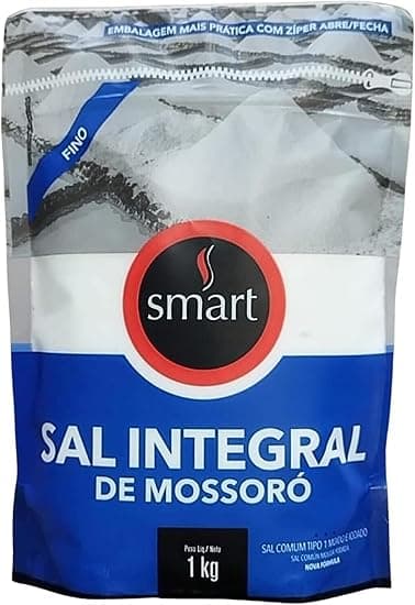 Sal Marinho Mossoró Fino 1kg a R$13,90 com frete grátis acima de R$19