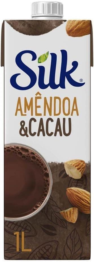 Silk Amêndoa e Cacau 1L: R$21,49 com frete grátis na Amazon