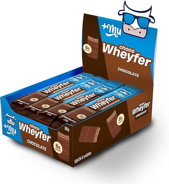 Mu Chocowheyfer Proteico Chocolate: 12 unidades por R$56,70 (-17%)
