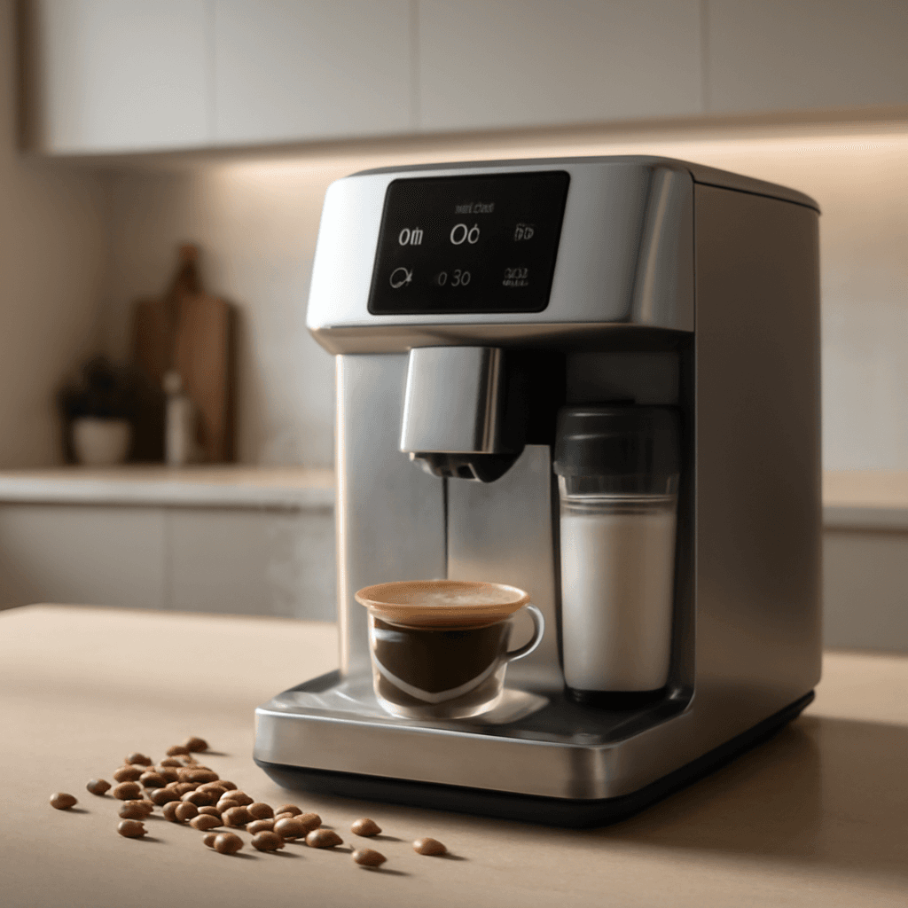 Cafeteira superautomática que prepara café fresco e prático para o dia a dia em casa