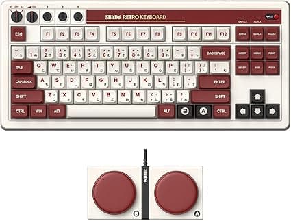 8BitDo Fami: teclado retrô por R$710,99 com 10% desconto e conexão