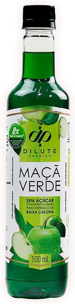Xarope Dilute Maçã Verde Sem Açúcar 500 ml: R$31,90 com frete grátis