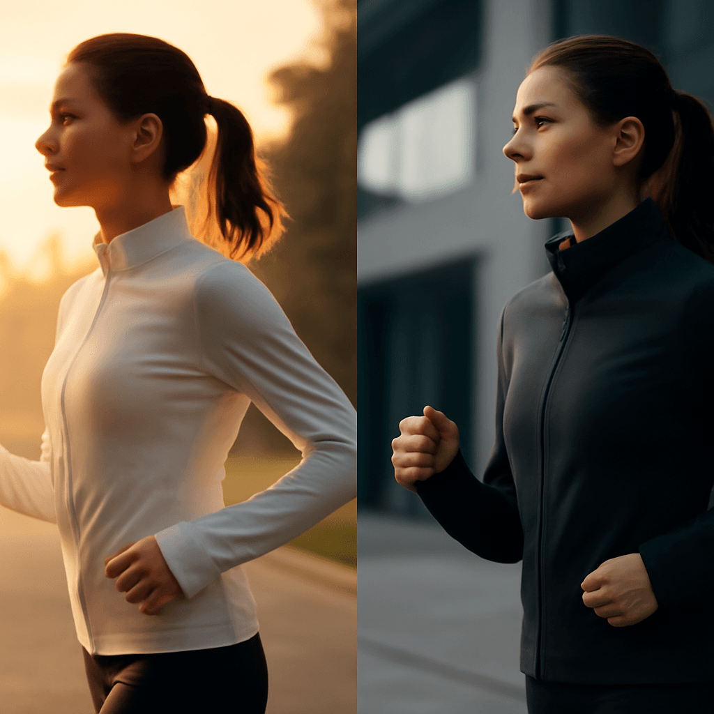 Jaqueta feminina para corrida com proteção UV conforto e versatilidade no dia a dia