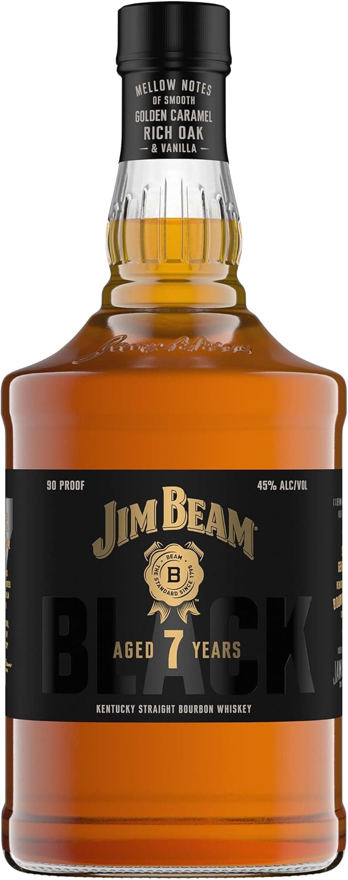 Jim Beam Black 7 anos 1L por R$141,21 na Amazon com 23% de desconto
