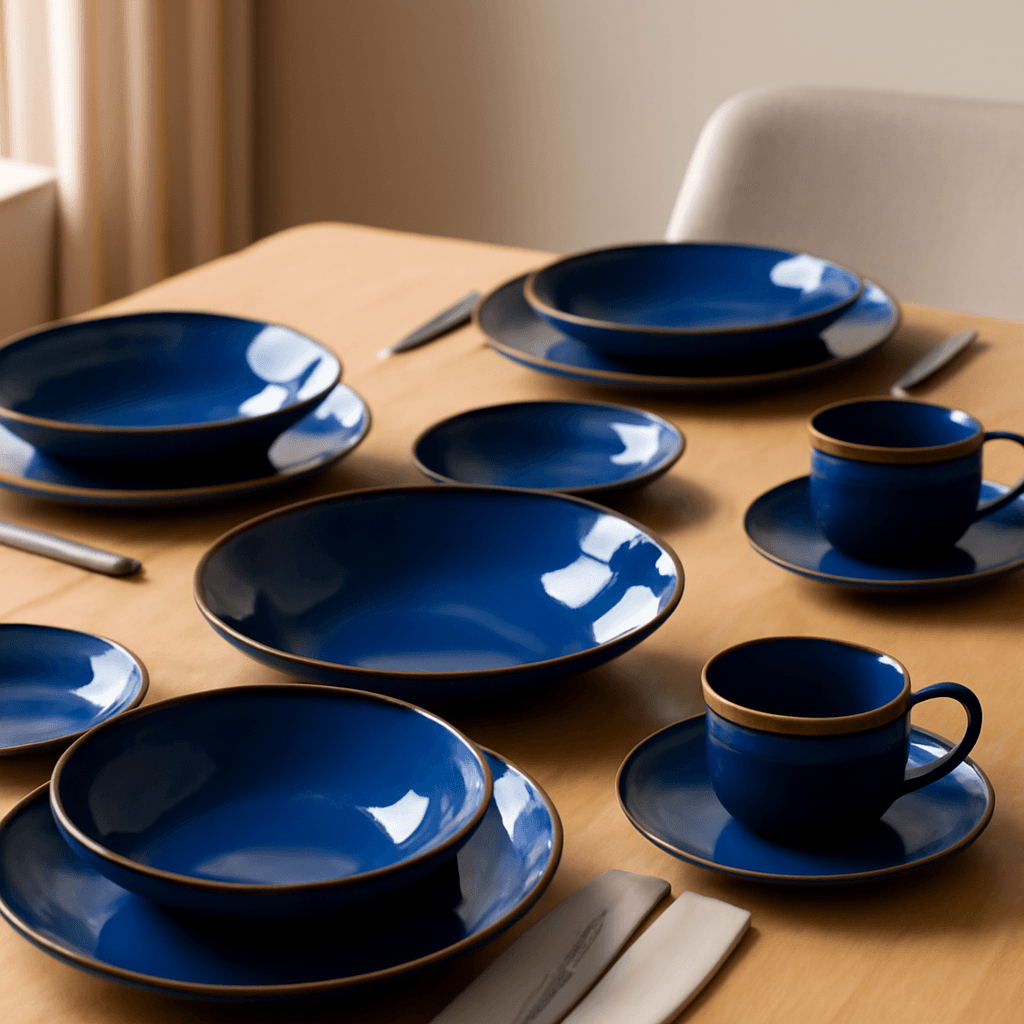 aparelho de jantar que une design exclusivo com praticidade para o dia a dia