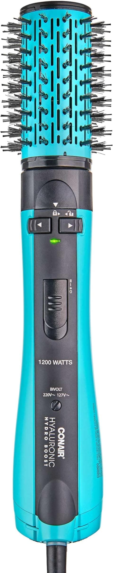 Conair Escova Rotativa Hyaluronic Bivolt cai para R$629,91
