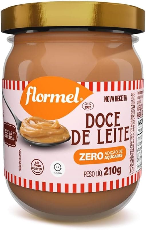 Doce de Leite Cremoso FLORMEL 210 g por R$23,76 frete grátis na Amazon