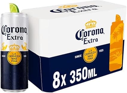 Corona Extra Lata 350ml Pack 8 por R$45,88 com frete grátis na Amazon