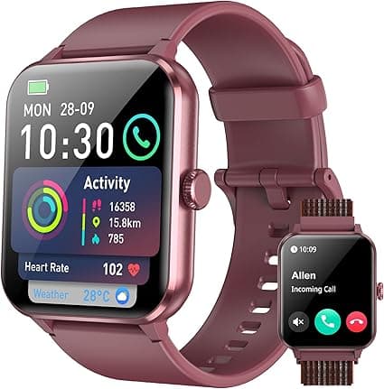 IOWODO Clarete: Smartwatch com tela 1,85 HD, 100+ modos e IA: R$228,33