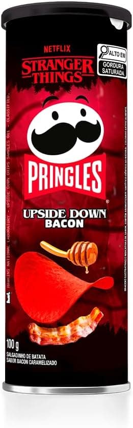 Pringles Stranger Things Bacon 100g por R$18,59: entrega na Amazon
