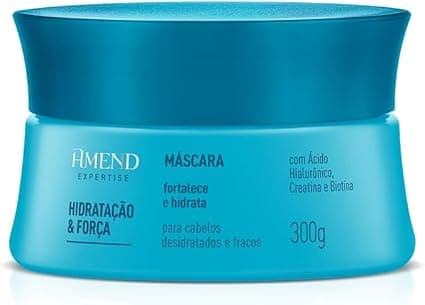 Máscara Amend Expertise 300g: hidratação e força por R$32,90 na Amazon