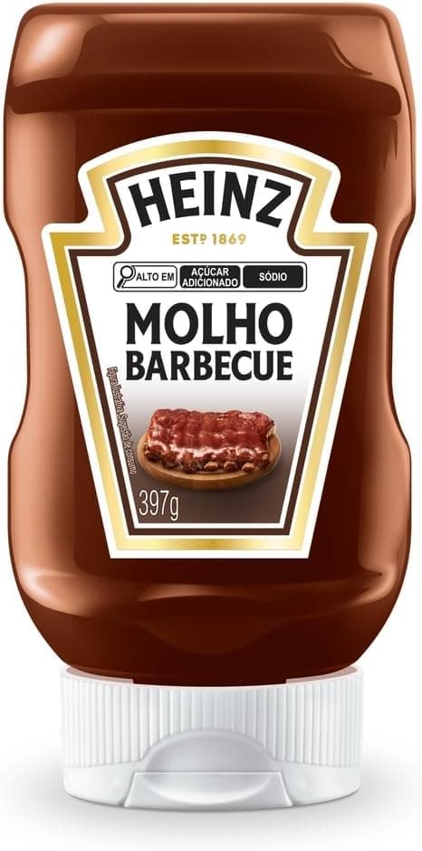 Molho Heinz BBQ 397g: sabor autêntico, R$22,99 com entrega grátis