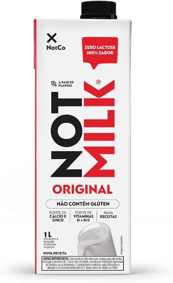NotMilk Original 1L da NotCo por R$15,99 na Amazon com frete grátis