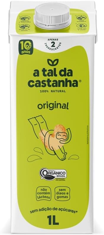 Tal Da Castanha:Bebida de Caju 1L, R$21,90 ou R$19,71/l com assinatura
