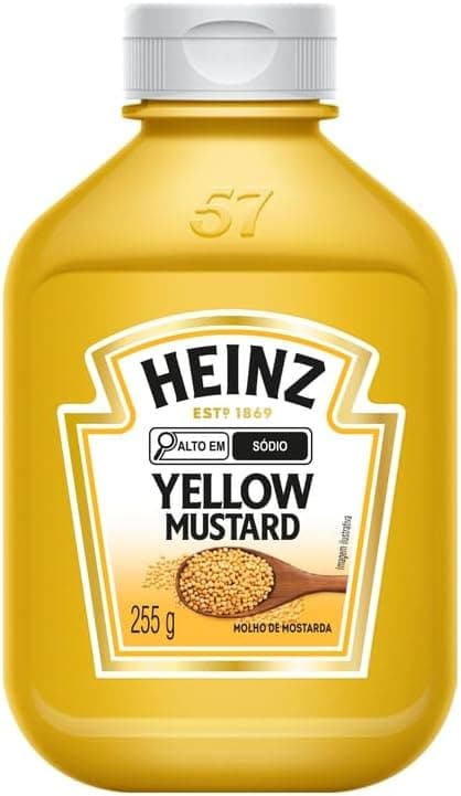 Mostarda Heinz Tradicional 255g: R$19,98 na Amazon — vale o carrinho