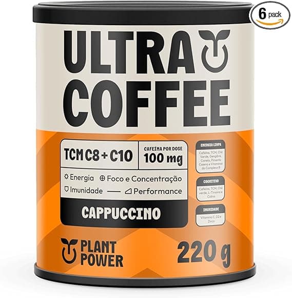 Ultracoffee Cappuccino 220 g: R$90,31 com 9% desconto na Amazon