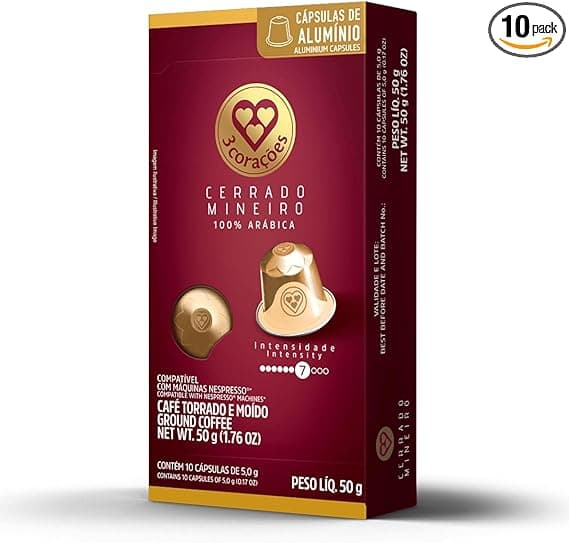 3 Corações Cerrado Mineiro Cápsulas Nespresso Original por R$ 19,95