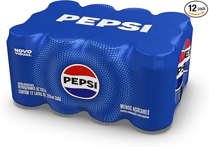 Pack Pepsi 12 latas de 350 ml por R$38,28