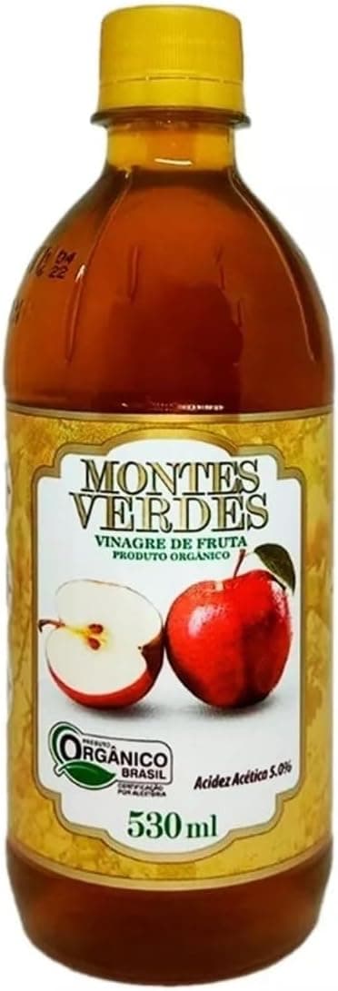 Vinagre de Maçã Orgânico Montes Verdes 530ml por R$20,90 frete grátis