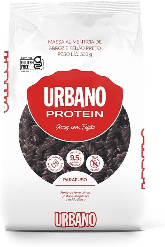 Urbano Parafuso Arroz e Feijão Preto sem glúten, 500 g por R$5,85