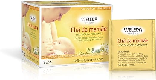 Weleda Chá Misto da Mamãe: infusão 100% natural para amamentação