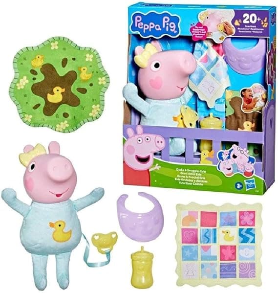 Peppa Pig Evie Colo e Soneca: boneca por R$189,99 na Amazon (14%)