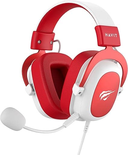 Headset Havit H2002d Red cai para R$143,28 na Black Friday da Amazon