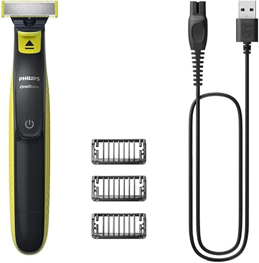 Philips OneBlade: aparador e raspador à prova d’água de 214 por 149,90