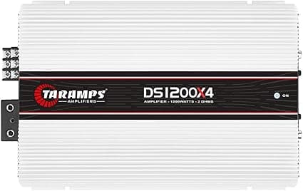 Taramps DS 1200×4 2 ohms: 1200 W RMS em 4 canais por R$568,72